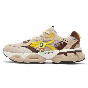 Spirit Eye PRO Spiritual Gaze PRO Антискользящие износостойкие низкие кеды мужские коричневые 361°, Овсяное молоко/Абрикосовый чай коричневый