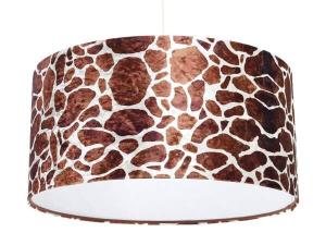 Подвесной светильник BPSKoncept Animal Print, 40x20x92 см цвет hellbraun/weiß