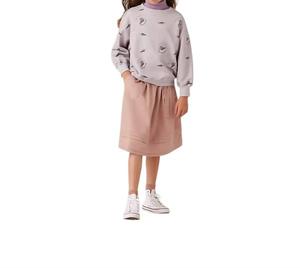 Детский унисекс худи Weekend Airplane Organic в лиловом меланже The Sunday Collective