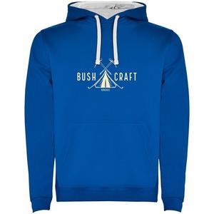 Худи Kruskis Bushcraft Life Bicolor, синий