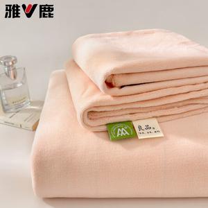 Yalu Комплект постельного белья из 2 предметов (простыня 120х230 см, 1 наволочка), вельвет, цвет Crimson Jade Color