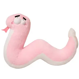 Плюшевая кукла Crown Snake Dolls высота 65 см Bitter purchase, розовый