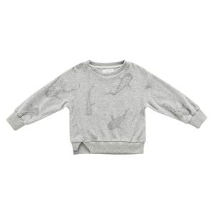 Терри Толстовка Omamimini, цвет Heather Grey