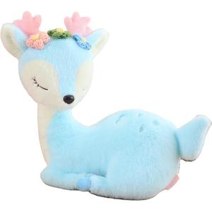 Совместимость с куклами Peaceful Deer для детей от 3 лет плюшевая кукла высота 35см/45см LEWAHON, синий