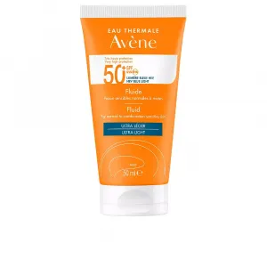 Солнцезащитный крем Fluido Solar Spf50+ Avène, 50 мл