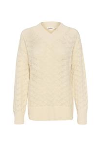 Джемпер MUSLING V-NECK Soaked in Luxury, бежевый