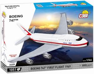 Cobi Boeing 26609 блокирует первый полет самолета 747 класса 1000 в 1969 году.