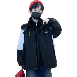 Детская одежда для активного отдыха, возраст 3-7 лет PROTECTCAMEL, черный padded 3-in-1