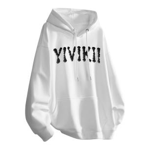 Унисекс свитшот YIVIKII, белый