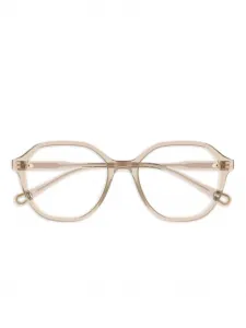 Очки в круглой оправе Chloé Eyewear, розовый