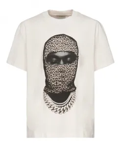 Бежевая хлопковая футболка с принтом Ih Nom Uh Nit, бежевый