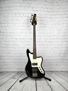 Бас-гитара Fano Guitars JM4 Oltre 4 струны, средний износ, цвет Черный Быка