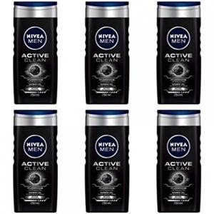 Гель для душа для мужчин Active Clean 250 мл, Nivea