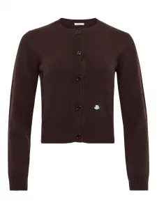 Кардиган с вышивкой JW ANDERSON, коричневый