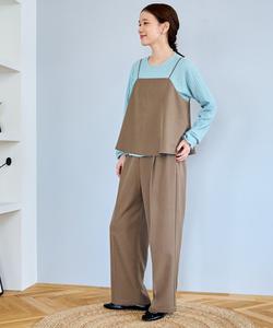 Комплект из шерстяной майки и топа Coen, цвет Moca