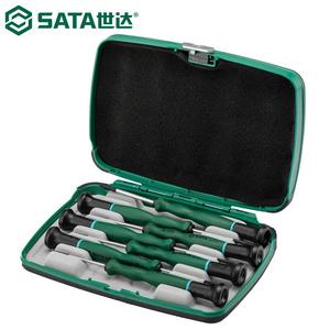 SATA 09315 набор прецизионных отверток набор отверток в форме звезды отвертка в форме сливы набор микроотверток в форме цветка набор из 7 предметов из легированной стали SVCM
