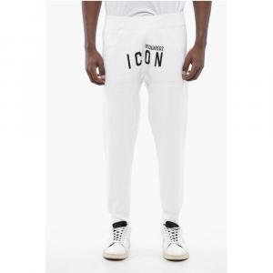 Джоггеры с принтом ICON Dsquared2, White
