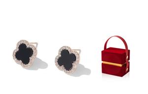 Muyan Серьги-гвоздики из чистого серебра S999 для женщин