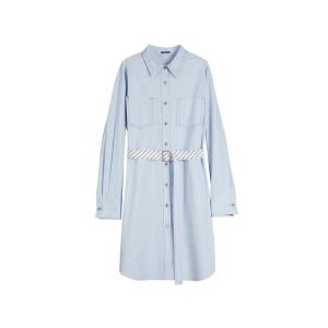 ELLE Платье с длинным рукавом Women's Blue