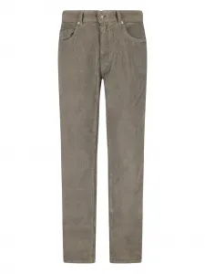 Вельветовые брюки PT Torino, серый