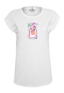 Футболка с принтом CLASSIC ROLL UP PARFUMNR1 Be Famous, цвет weiß