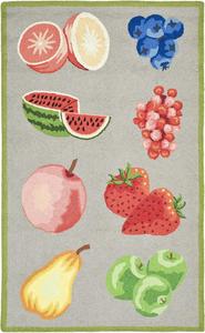 Ковер SAFAVIEH, 77 x 122 см, Chelsea Collection, Stone, ручной работы в технике Hand-Hooked, французский кантри из шерсти, идеален для помещений с высокой проходимостью: прихожая, гостиная, спальня (HK265B)