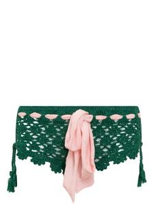 Трусы-брифы в технике кроше Matimì, зеленый