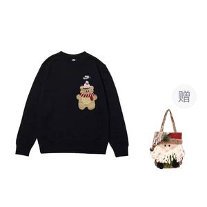 Nike Свитшот унисекс черный, в комплекте подарочная сумка