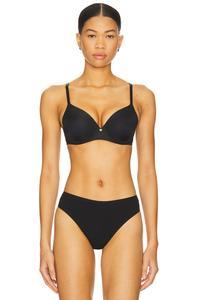 Бюстгальтер-футболка для комфорта и выравнивания Natori, black