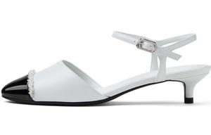 Маленькие туфли Ck Slim Heel на каблуке 3,7 см для женщин CHARLES&KEITH, белый