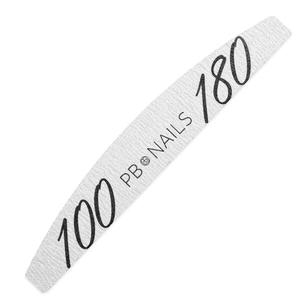 Пилочки для ногтей лодочки 100/180, 25 шт./1 упаковка. Pb Nails Essence