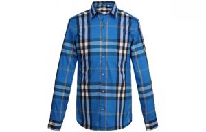 Мужская рубашка Burberry, цвет Blue