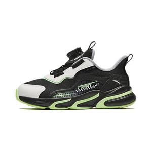 Детские кроссовки PS Low-top черные/зеленые Anta Kids, черный/зеленый