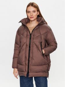 Пуховик свободного кроя Canadian Classics, коричневый