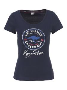 Футболка темно-синего цвета Kangaroos