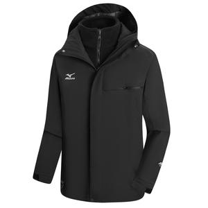 Mizuno Ветровка Unisex, Smoky Ink Black