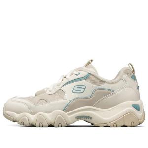Кроссовки d lites 2.0 running shoes white/brown/blue Skechers, белый