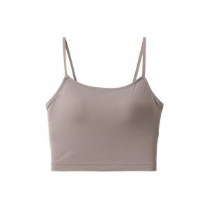 Майка короткая Muji с подкладкой, светло-желтый