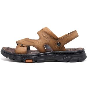 Пляжные сандалии мужские желтые/коричневые Camel