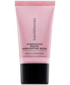 Жидкие румяна-хайлайтер Complexion Rescue, 0,5 унции BareMinerals, цвет rose glow
