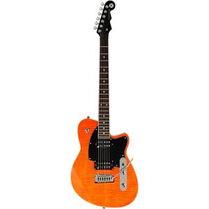 Электрогитара Reverend Reeves Gabrels Signature Satin Orange Flame Maple