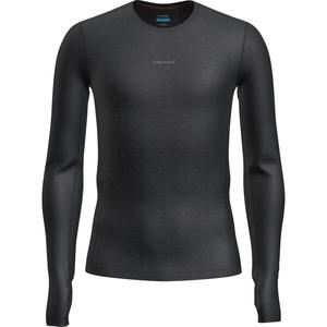 Мужская футболка с длинными рукавами Merino Blend 75 Cool-Lite Ultralight LS Crewe Icebreaker Icebreaker, Black