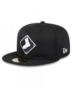 Мужская черная бейсболка Chicago White Sox 2024 Batting Practice 59FIFTY Fitted Hat New Era