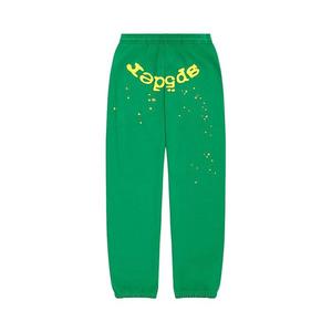 Спортивные брюки Sp5der Star OG Web V2 Sweatpant Slime Green, зеленый