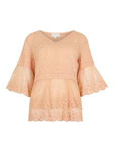 Блуза оранжевый, оранжевый