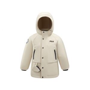 Пуховик для детей 3-7 лет FILA KIDS, серый