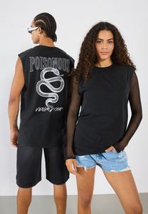 Майка UNISEX YOURTURN, темно-серый