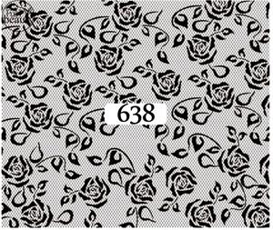 Водные наклейки для ногтей - №638, Raisin