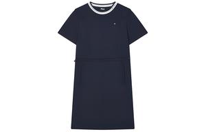 Футболка с коротким рукавом женская темно-синяя FILA