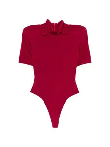 Боди с короткими рукавами Mitiliane Couture, красный